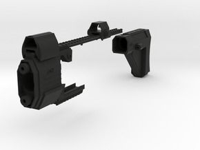 Laser Pulse Carbine Kit for Nerf Stryfe in Black Premium Versatile Plastic