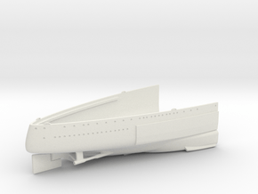 1/350 1919 US Small Battleship Design A7 Stern in White Natural Versatile Plastic