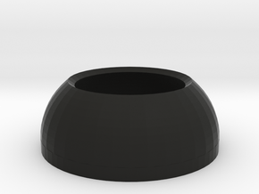 Stick Dome in Black Natural Versatile Plastic