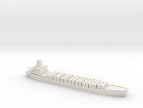 1/1250 Scale Jervis Bay Bulk Carrier Ship in White Natural Versatile Plastic
