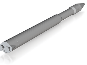 1:288 Miniature Atlas V 401 Rocket in Tan Fine Detail Plastic
