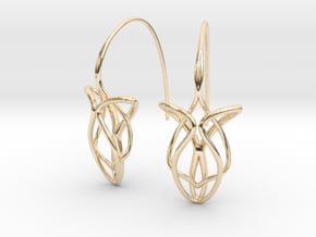 Grace earring pair in 14k Gold Plated Brass