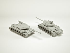 IS-4 Heavy Tank Scale (custom): 1:100 in Tan Fine Detail Plastic