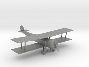 S Scale Biplane in Gray PA12