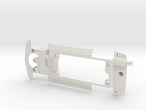 PSSX01001 Chassis for Scalextric BMW M3 E30 in White Natural Versatile Plastic