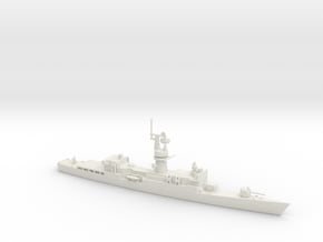 1/700 Scale Knox Class Frigate with CIWS in White Natural Versatile Plastic