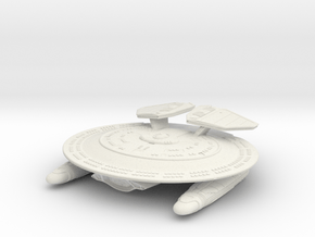 Federation Wilson Class AII  BattleCruiser in White Natural Versatile Plastic