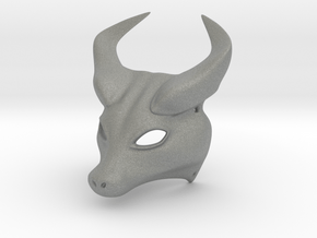 Horned Mask in Gray PA12