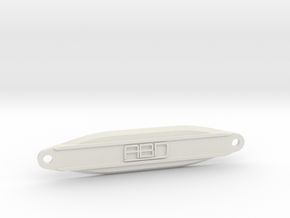 battery holder for tlr scte  in White Natural Versatile Plastic