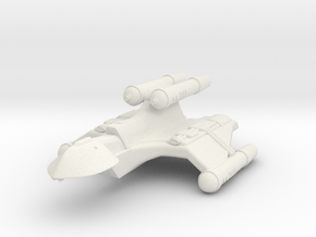 3125 Scale Romulan FlameHawk+ Mauler MGL in White Natural Versatile Plastic