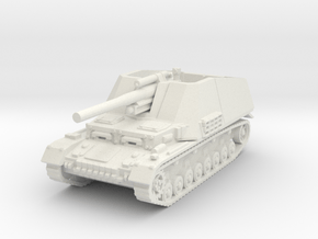 Hummel SPG Tank 1/32 in White Natural Versatile Plastic