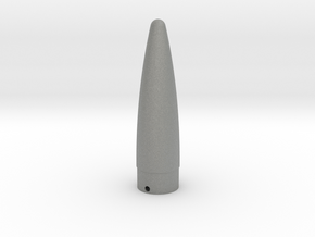 Classic estes-style nose cone PNC-50XP in Gray PA12