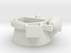 1/72 Scale M163 Turret for M113 in White Natural Versatile Plastic