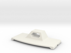 Iphone wall holder in White Natural Versatile Plastic