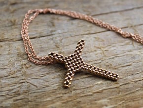 Celtic Cross Pendant - Christian Jewelry in Polished Bronze