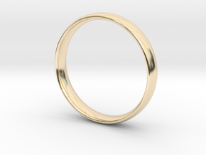 Circulum Ring  in 14k Gold Plated Brass