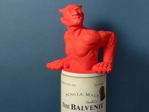 Larger Scotch Devil  in Red Processed Versatile Plastic