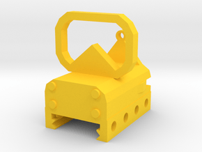 Tactical Reflex Sight for Picatinny Rail in Yellow Processed Versatile Plastic