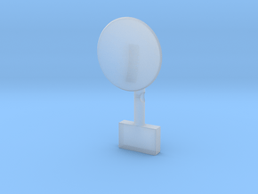 S Band antenna -Grumman model in Tan Fine Detail Plastic