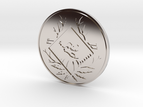 Apex Legends Coin - Apex Coin & Season 1 BP 110 in Rhodium Plated Brass
