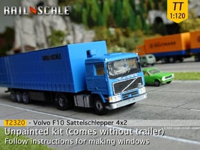 Volvo F10 4x2 Sattelschlepper (TT 1:120) in Tan Fine Detail Plastic