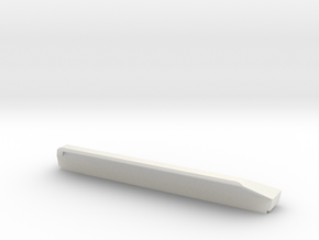 Earth Shaker Front Bed detail in White Natural Versatile Plastic: 1:10