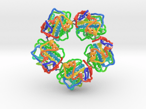 C-Reactive Protein (Large) in Glossy Full Color Sandstone