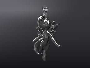 My Little Pony - Alicorn Pendant in Polished Silver