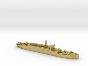 HMS Jervis Bay 1:1800 Armed Merchant Cruiser in Natural Brass