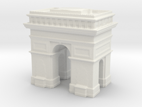 Arc de Triomphe 1/720 in White Natural Versatile Plastic