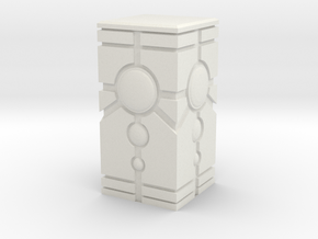 DeathBot Crypt Pillar Terrain in White Natural Versatile Plastic