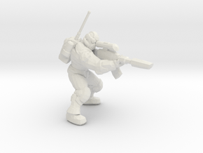 Starcraft 1/60 Ghost Nuclear Weapon Launching Pose in White Natural Versatile Plastic