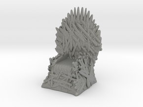 Game Of Thrones Iron Throne 1/60 miniature games in Gray PA12