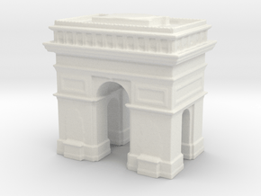 Arc de Triomphe 1/1250 in White Natural Versatile Plastic