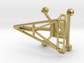 O Scale Pantograph in Natural Brass