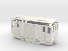 AD1c H0e / 009 diesel cargo railcar in White Natural Versatile Plastic