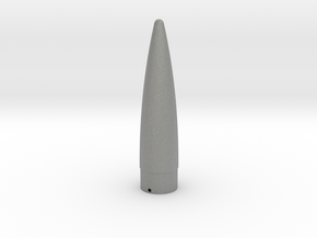 Classic estes-style nose cone BNC-55AO replacement in Gray PA12