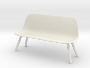 Printle Thing Chair 021 - 1/24 in White Natural Versatile Plastic