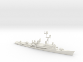 1/1250 Scale HMAS Perth Class Destroyer in White Natural Versatile Plastic