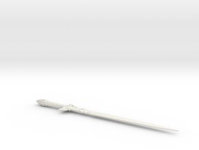 1:6 Miniature Sedethul Sword in White Natural Versatile Plastic
