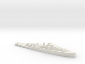 HMS Loch class 1:3000 WW2 frigate in White Natural Versatile Plastic