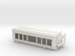 1/50th Walinga type Bulk Feed Truck Body in White Natural Versatile Plastic