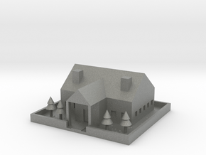 [1DAY_1CAD] HOUSE in Gray PA12