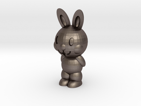 [1DAY_1CAD] BUNNY in Polished Bronzed-Silver Steel