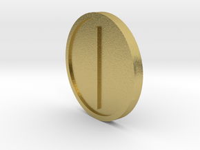 Is Coin (Anglo Saxon) in Natural Brass