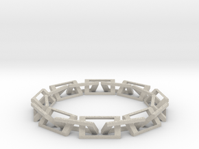 [1DAY_1CAD] CHAIN RING in Natural Sandstone