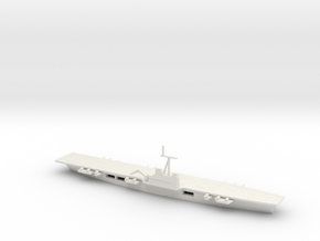 1/1250 Scale HMS Majestic in White Natural Versatile Plastic