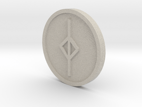 Jear Coin (Anglo Saxon) in Natural Sandstone