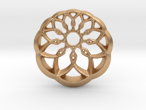 Growing Wheel in Natural Bronze