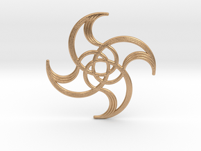 Spiralina in Natural Bronze